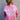 Kids Graffiti Crew Neck Sweater Pink Unisex - Basic Kids Collection