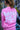 Kids Graffiti Crew Neck Sweater Pink Unisex - Basic Kids Collection