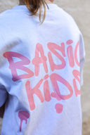 Basic Kids Premium Graffiti T-shirt Pink